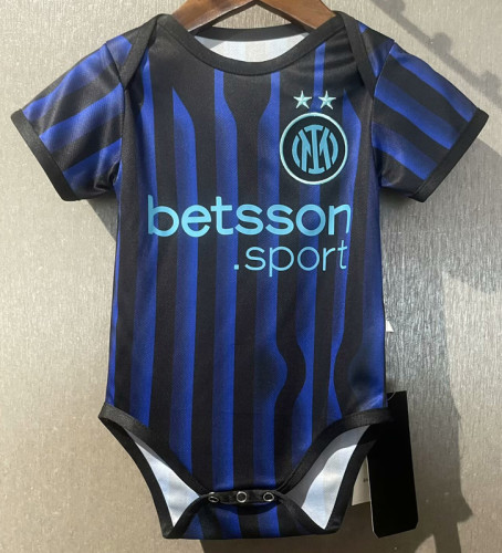 25-26 Inter Milan Home Baby Infant Crawl Suit