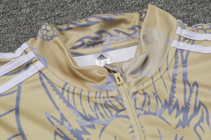 23-24 Real Madrid High Quality Half Pull Tracksuit