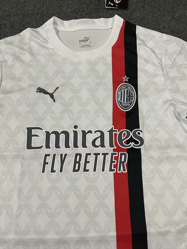 23-24 AC Milan Away 1:1 Fans Soccer Jersey