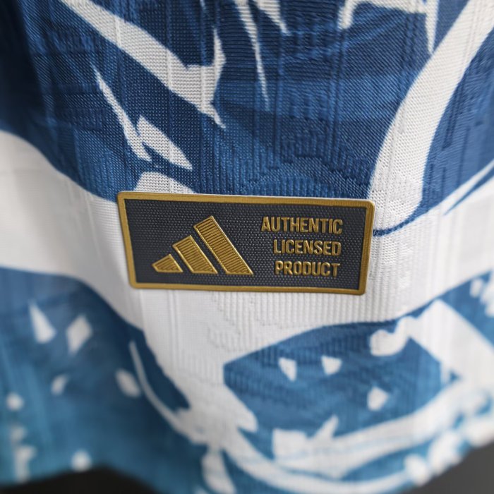 25-26 Real Madrid Blue Special Edition Player Version Soccer Jersey