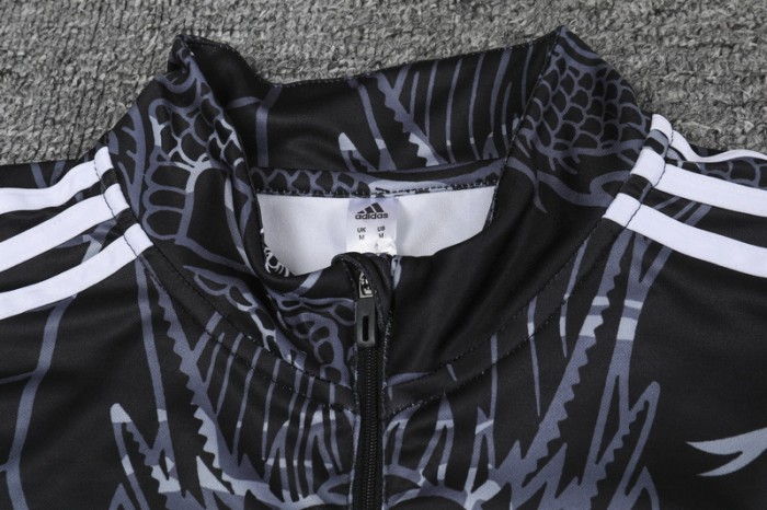 23-24 Real Madrid High Quality Half Pull Tracksuit