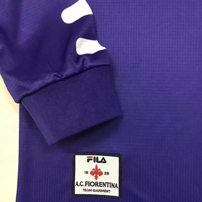 1998-1999 Fiorentina Home Retro Long Sleeve Soccer Jersey