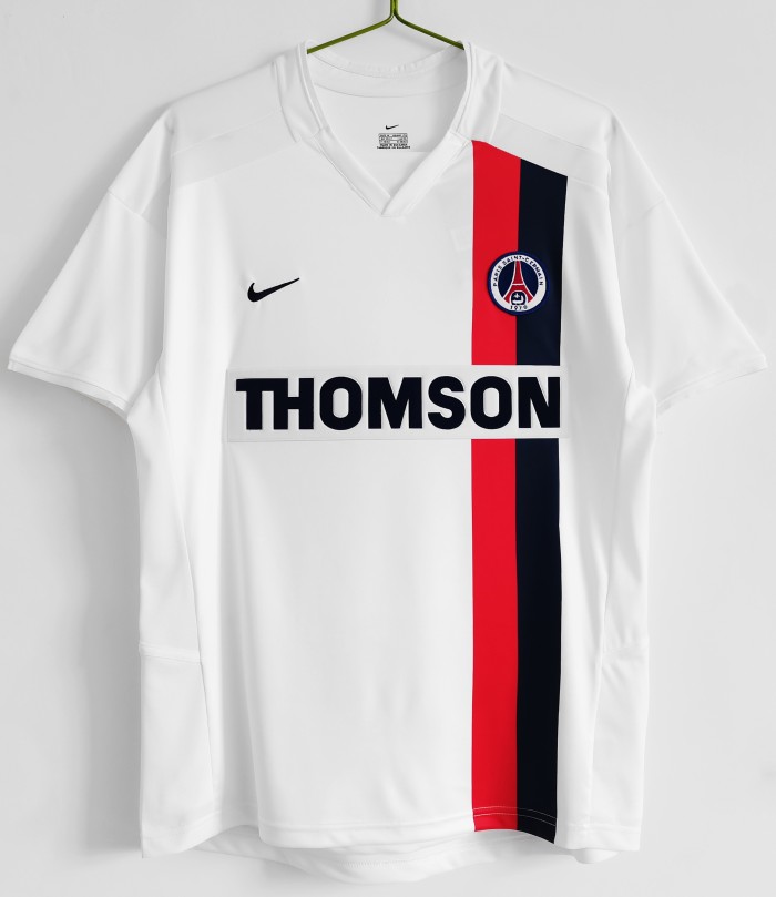 2002-2003 Paris Saint-Germain Paris Away Retro Soccer Jersey