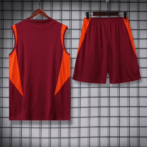 23-24 Manchester United High quality Tank Top And Shorts Suit