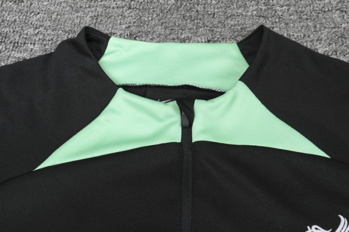 23-24 Liverpool High Quality Half Pull Tracksuit