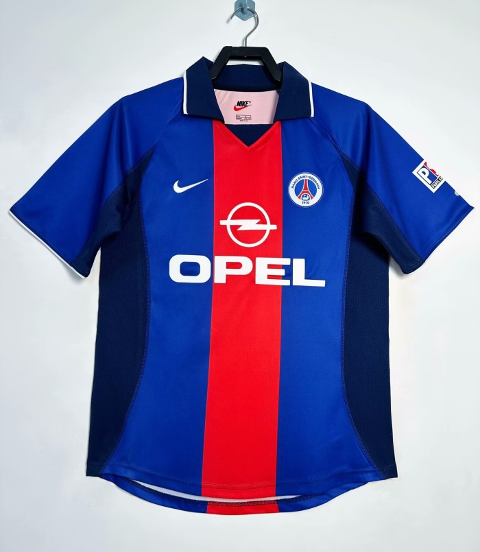 2000-2001 Paris Saint-Germain Paris Home Retro Soccer Jersey