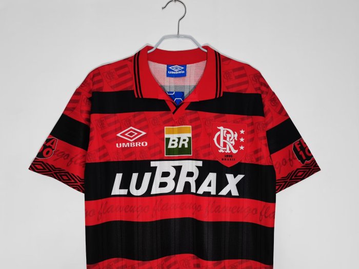 1995 Flamengo Home Retro Soccer Jersey