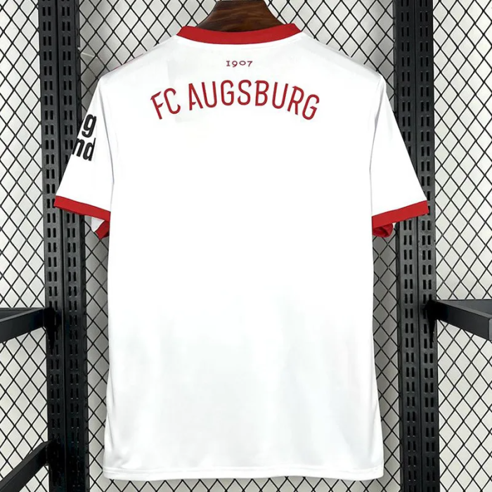 25-26 Augsburg FC Home Fans Soccer Jersey 1:1 Thai Quality