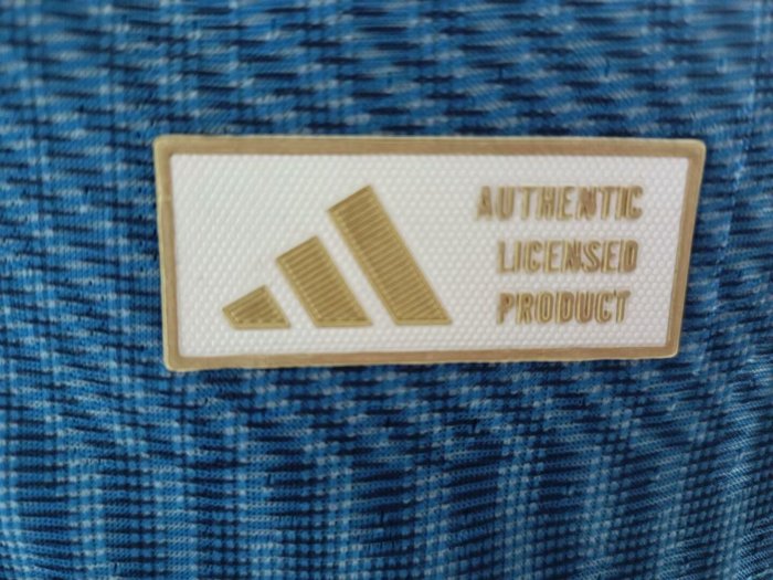 25-26 Real Madrid Grey Blue Player Version Training Shirts