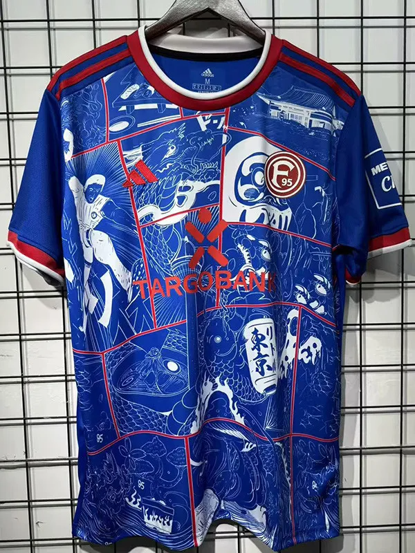 25-26 Fortuna Dusseldorf Special Edition Blue Fans Soccer Jersey