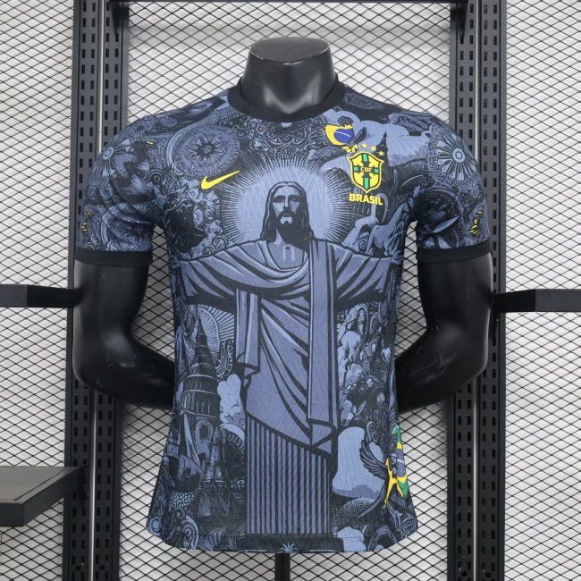 23-24 Brazil Special Edition Player Version Soccer Jersey