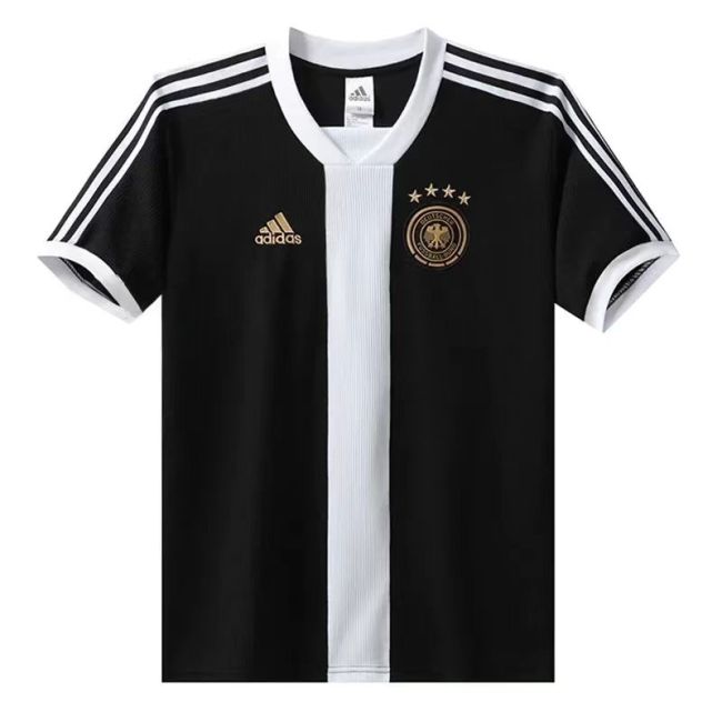 2022 Germany Black Special Edition Retro Soccer Jersey