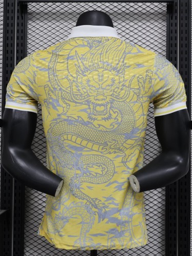 25-26 Real Madrid Yellow Special Edition Player Version Training Shirts