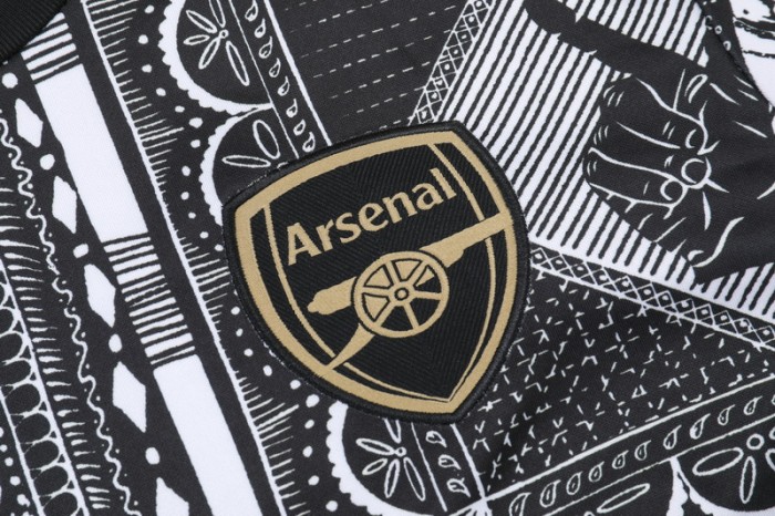 23-24 Arsenal High Quality Half Pull Tracksuit