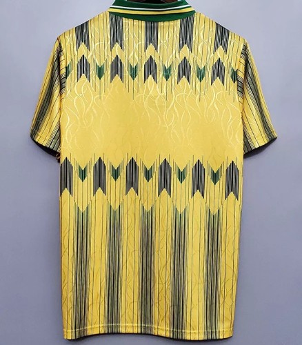 1991-1993 Celtic Away Yellow Retro Soccer Jersey