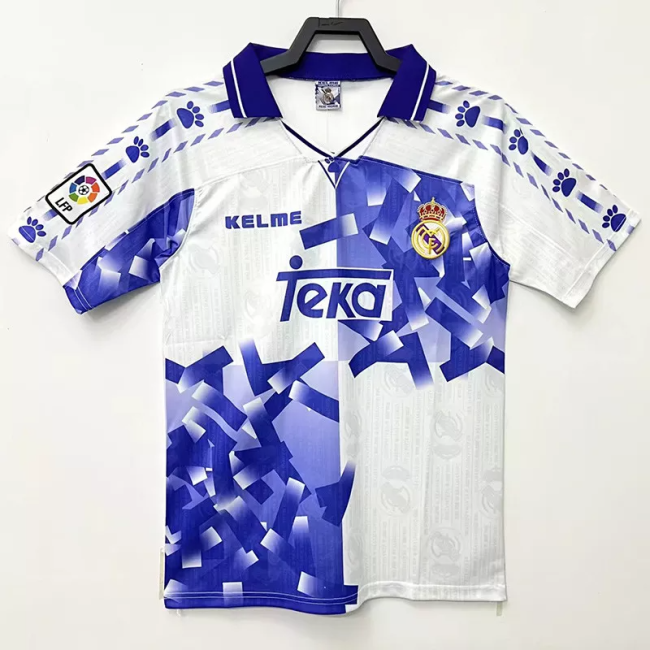 1996-1997 Real Madrid Third Retro Soccer Jersey