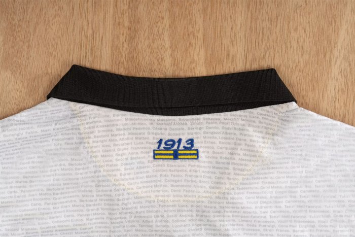 2012-2013 Parma Home Retro Soccer Jersey