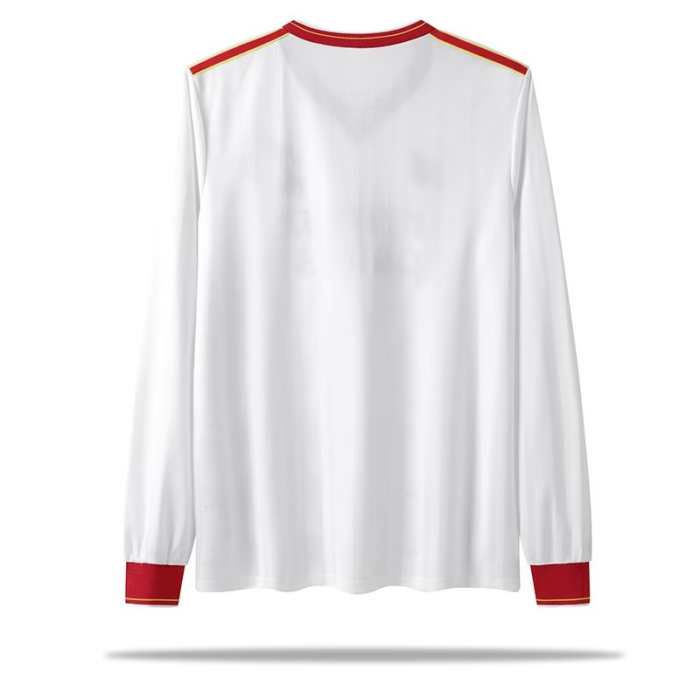 1985-1987 Liverpool Away Long sleeves Retro Soccer Jersey