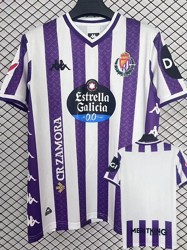 25-26 Real Valladolid Home Fans Soccer Jersey