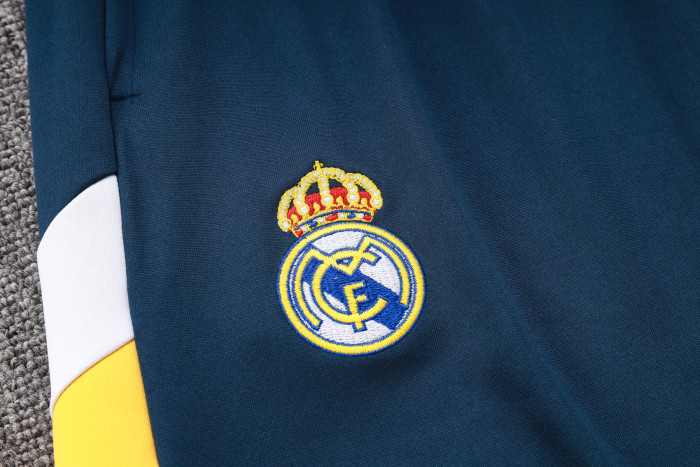 23-24 Real Madrid High Quality Half Pull Tracksuit