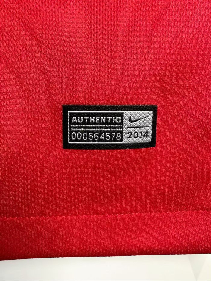 2014-2015 Manchester United Home Retro Soccer Jersey