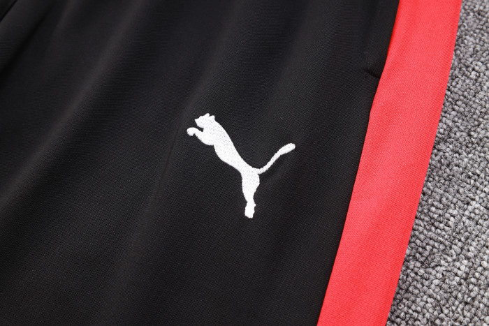 23-24 AC Milan High Quality Half Pull Tracksuit