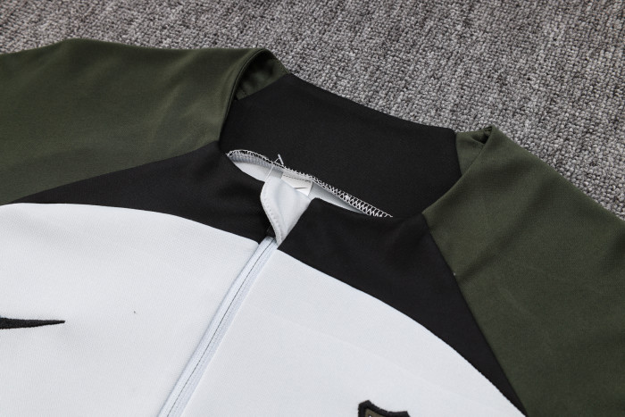 23-24 Barcelona High Quality Half Pull Tracksuit