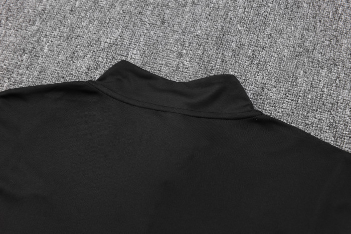 23-24 Dortmund High Quality Half Pull Tracksuit