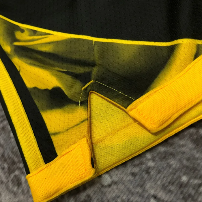 22-23 WARRIORS Black City Edition Top Quality NBA Pants