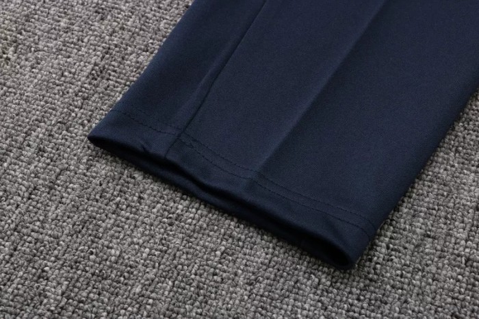 22-23 France Royal blue Hoodie Jacket Tracksuit#F382