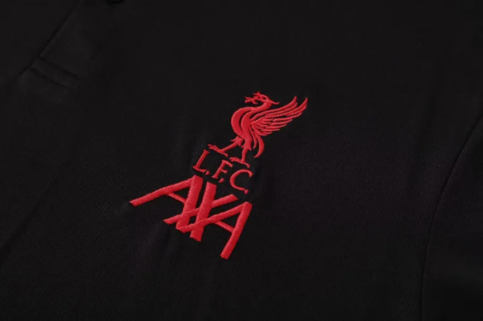 25-26 Liverpool High Quality Polo Tracksuit
