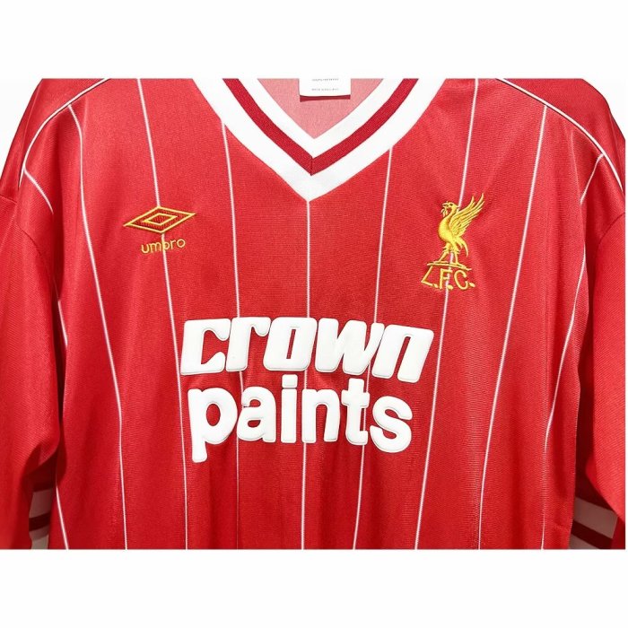 1982-1983 Liverpool Home Retro Soccer Jersey