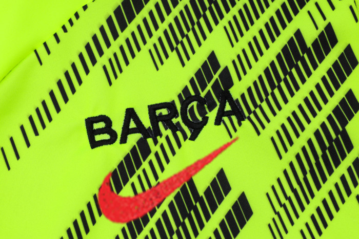 23-24 Barcelona High Quality Half Pull Tracksuit