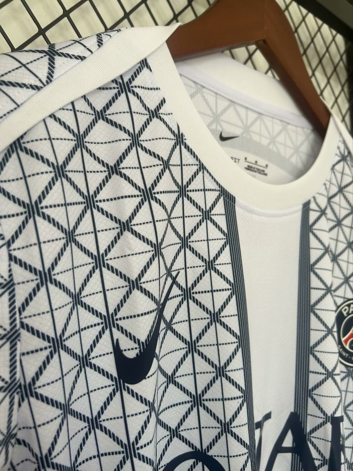 25-26 Paris Saint-Germain White Training shirts