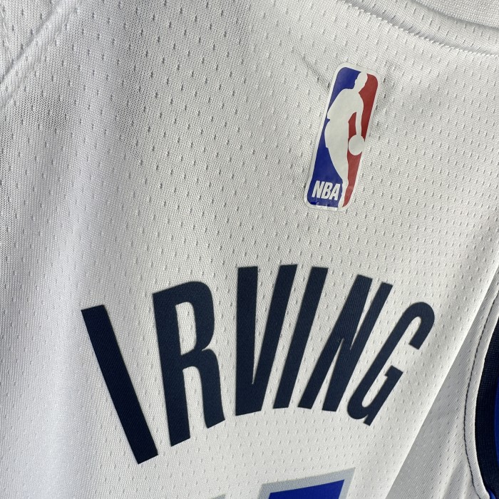 2023 Dallas Mavericks IRVING#11 White Home Top Quality Hot Pressing Kids NBA Jersey