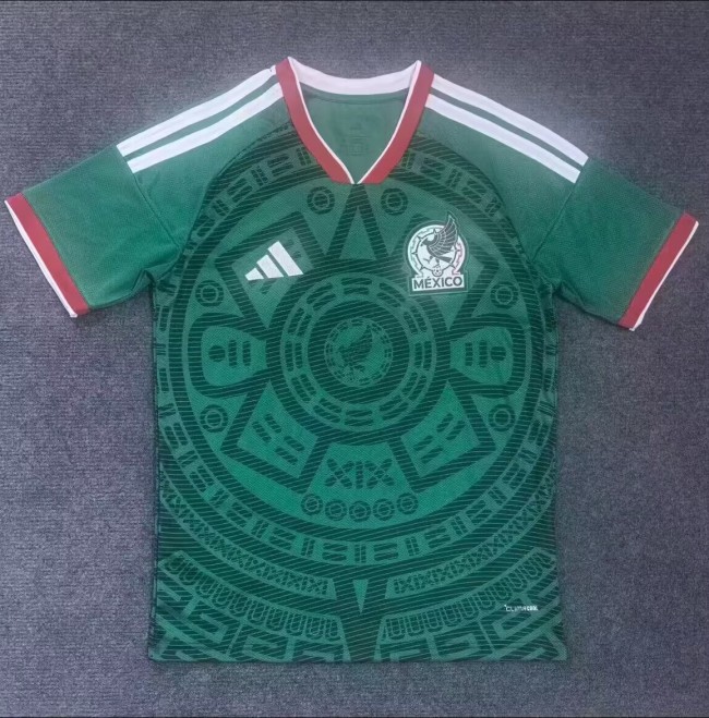25-26 Mexico Home Fans Soccer Jersey 1:1 Thai Quality