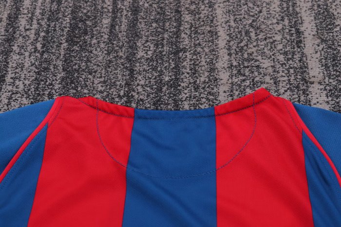 2004-2005 Barcelona Home Retro Kids Soccer Jersey