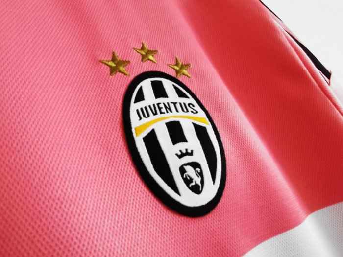 2015-2016 Juventus Away Pink Retro Soccer Jersey