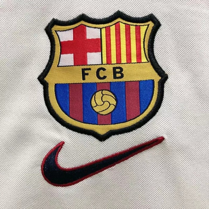 1998-1999 Barcelona Away Retro Soccer Jersey