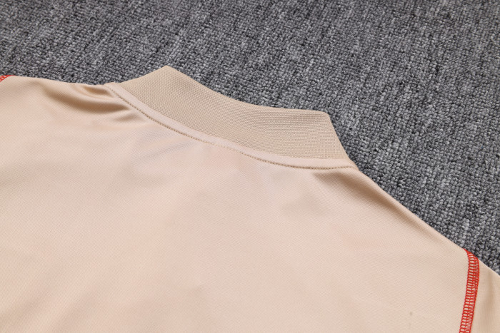 23-24 Sao Paulo FC High Quality Half Pull Tracksuit