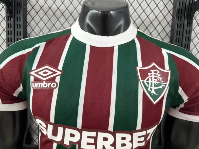 25-26 Fluminense Home Player Version Soccer Jersey