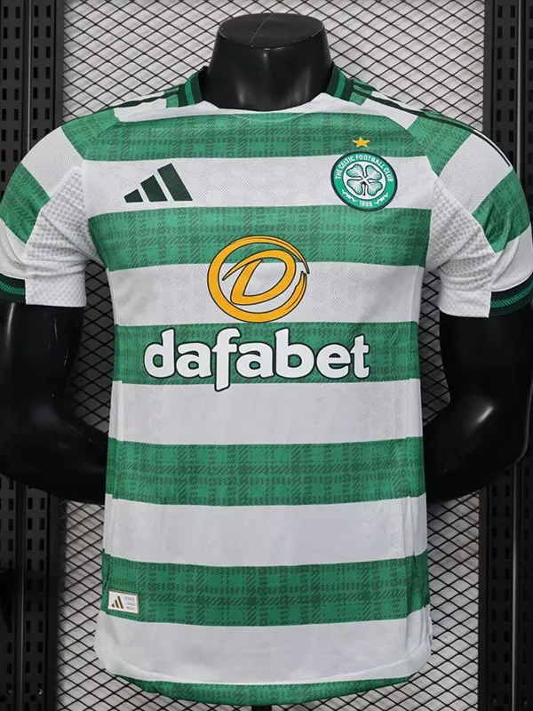 25-26 Celtic Home Player Version Soccer Jersey