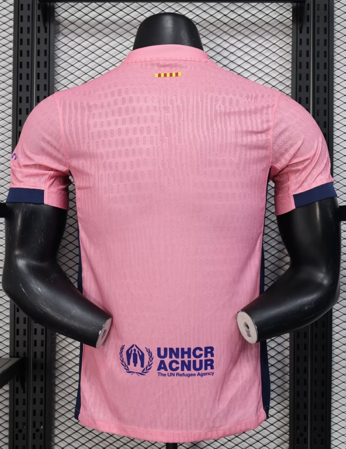 25-26 Barcelona Pink Special Edition Player Version Soccer Jersey