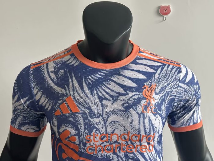 25-26 Liverpool Orange Blue Special Edition Player Version Training Shirts *鹰