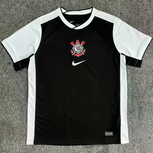 25-26 Corinthians Black Special Edition Fans Soccer Jersey