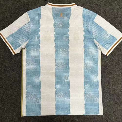 22-23 Argentina Messi Maradona Commemorative Edition Soccer Jersey