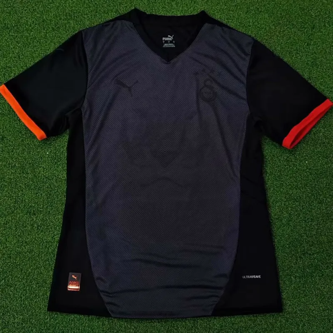 25-26 Galatasaray Black Special Edition Fans Soccer Jersey