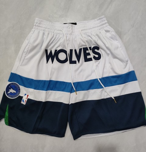 2024 TIMBERWOLVES Embroidery Top Quality NBA Pants