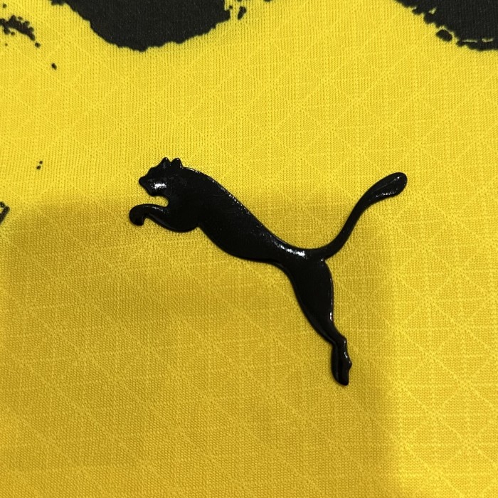 25-26 Dortmund Yellow Black Special Edition Player Version Soccer Jersey
