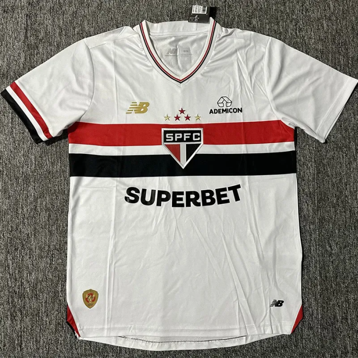 25-26 Sao Paulo Home Fans Soccer Jersey